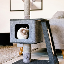137.5cm Playground Ramp Up Cat Tree